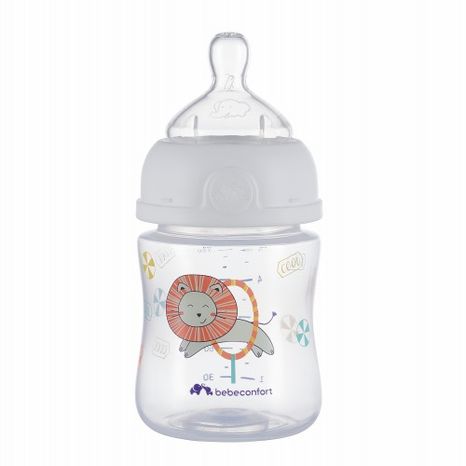 Bebeconfort dojčenská fľaša emotion 150ml (0-6m) white