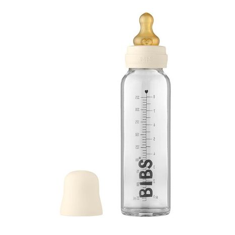 BIBS Baby Bottle sklenená fľaša 225 ml - Ivory