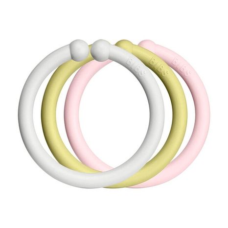 BIBS Loops krúžky 12ks - Haze / Meadow / Blossom