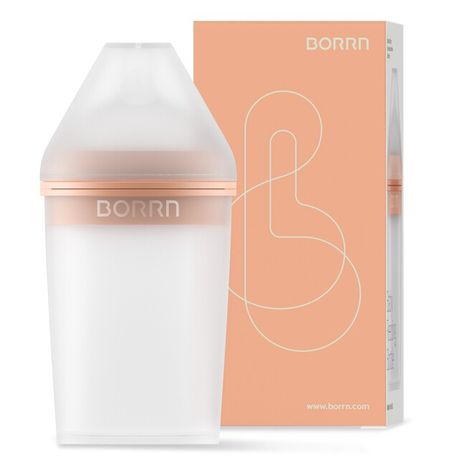 BORRN dojčenská fľaša 240 ml - oranžová