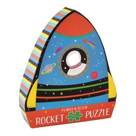 Floss&Rock Puzzle Raketa (12 ks)