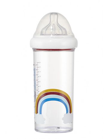 Le Biberon Francais Dojčenská fľaša Rainbow 360 ml - 6M+