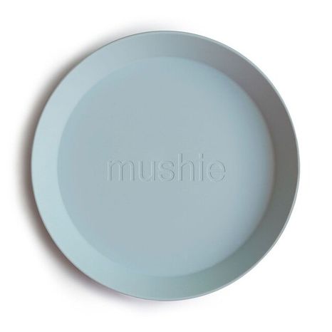 Mushie okrúhly tanier 2 ks - Powder Blue