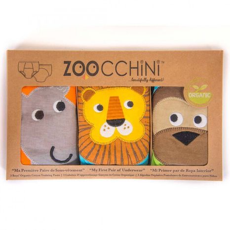 Zoocchini Tréningové nohavičky 3 kusy Chlapec Safari (2 - 3 roky)